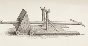 中世纪殴打公羊，1880年 作者 欧洲学校